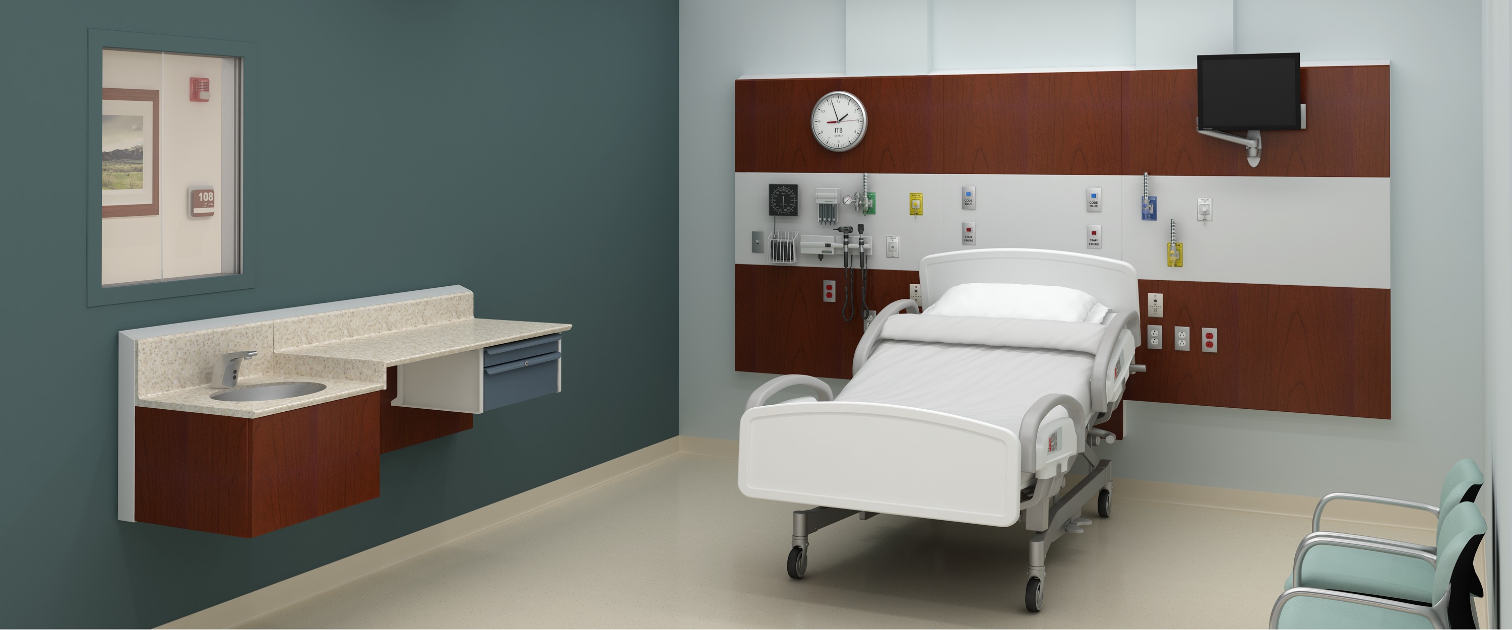 医院家具|医用洗手台|办公家具|设计师家具|Compass 洗手台系统